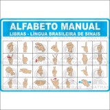 Alfabeto manual - Libras - Língua brasileira de sinais